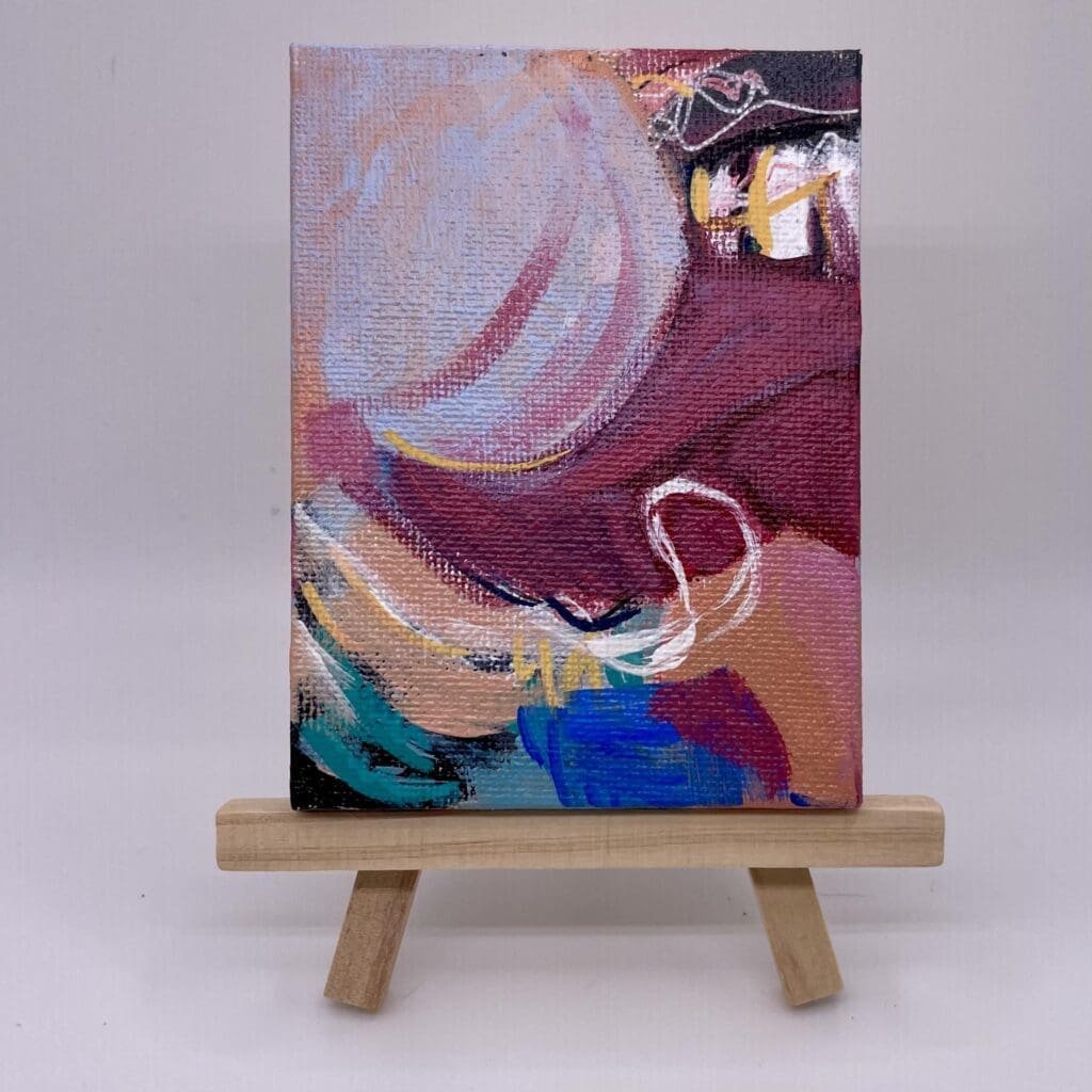 Muted rectangle 3″x4″