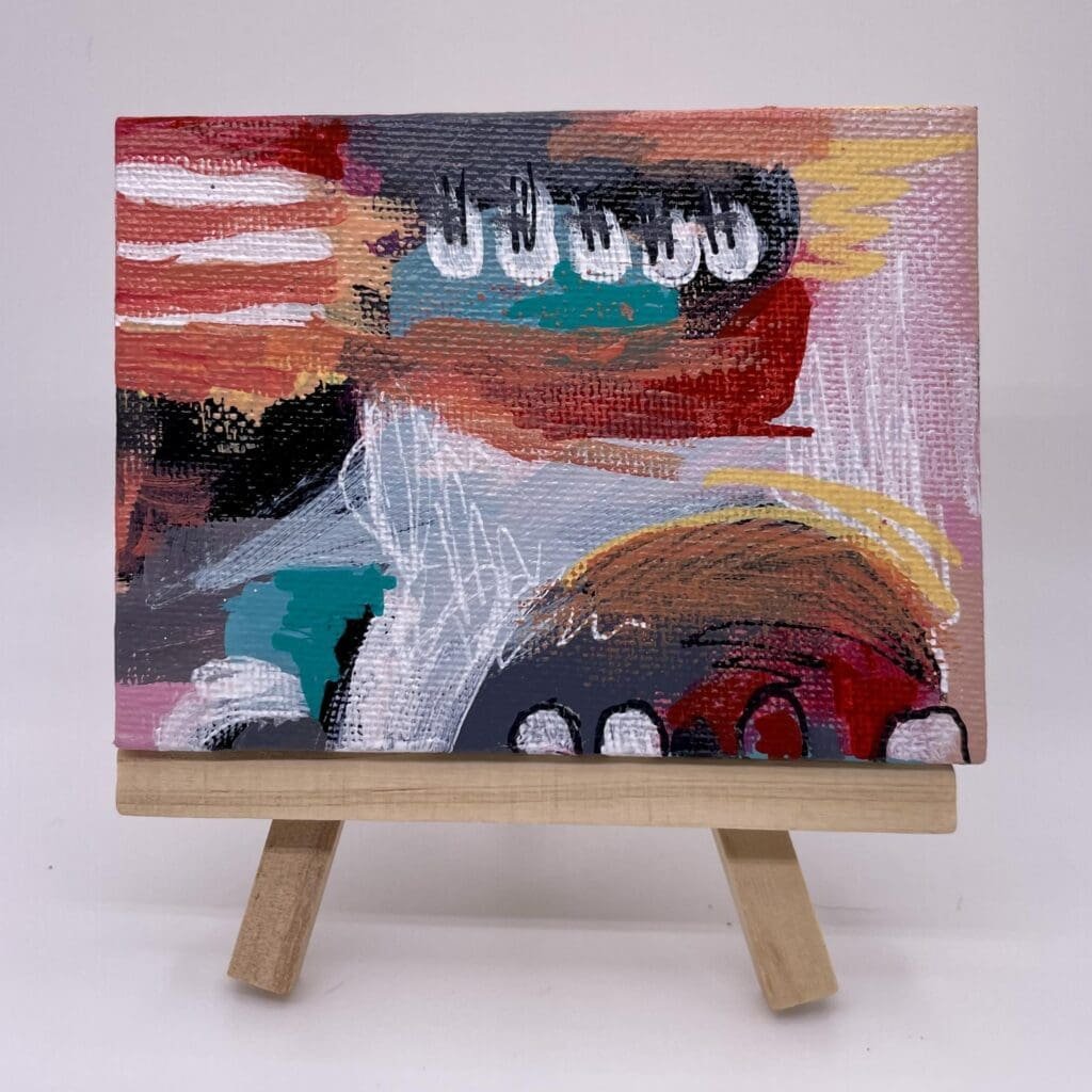 Harvest Tones rectangle 3″x4″