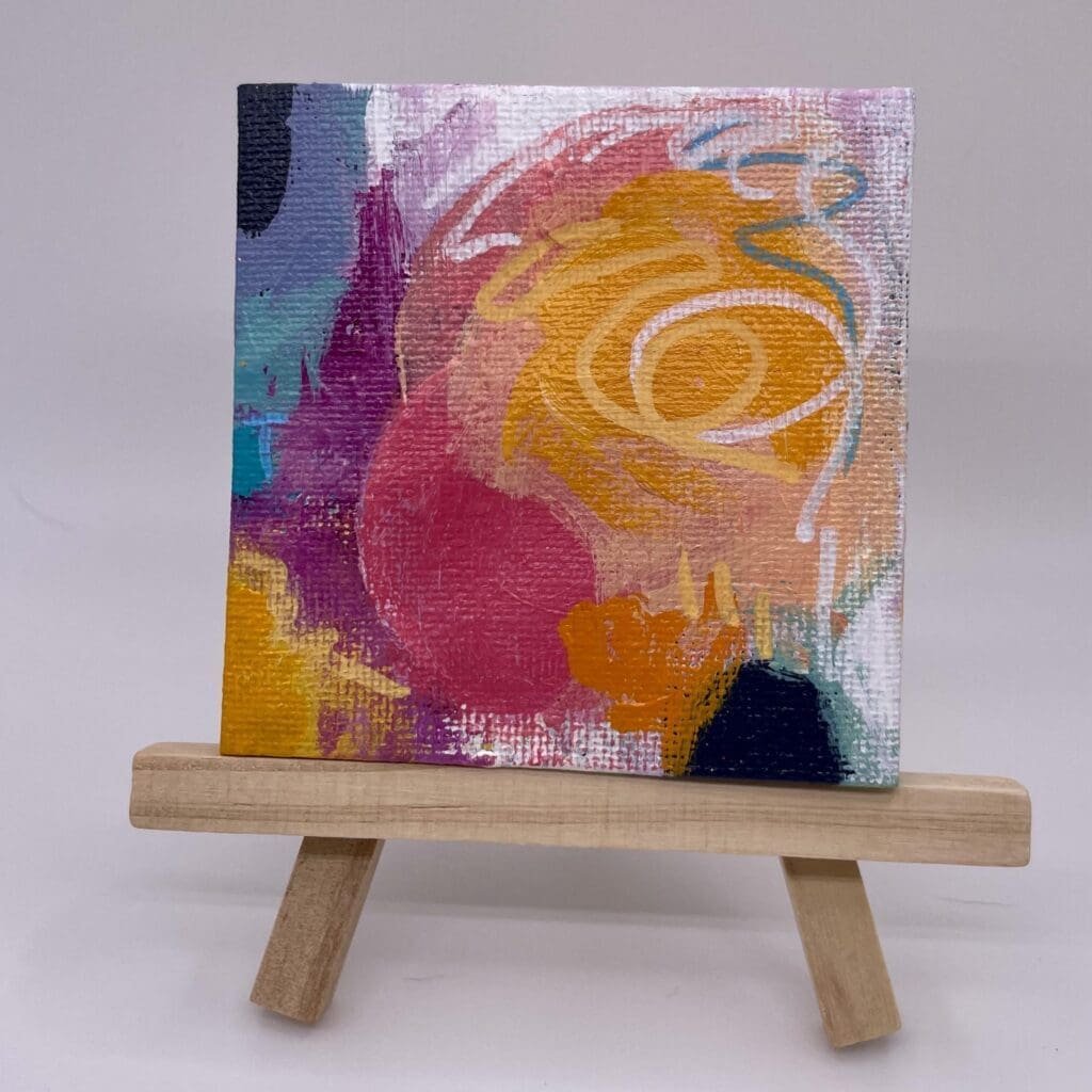 Color Splash Square 3″x3″